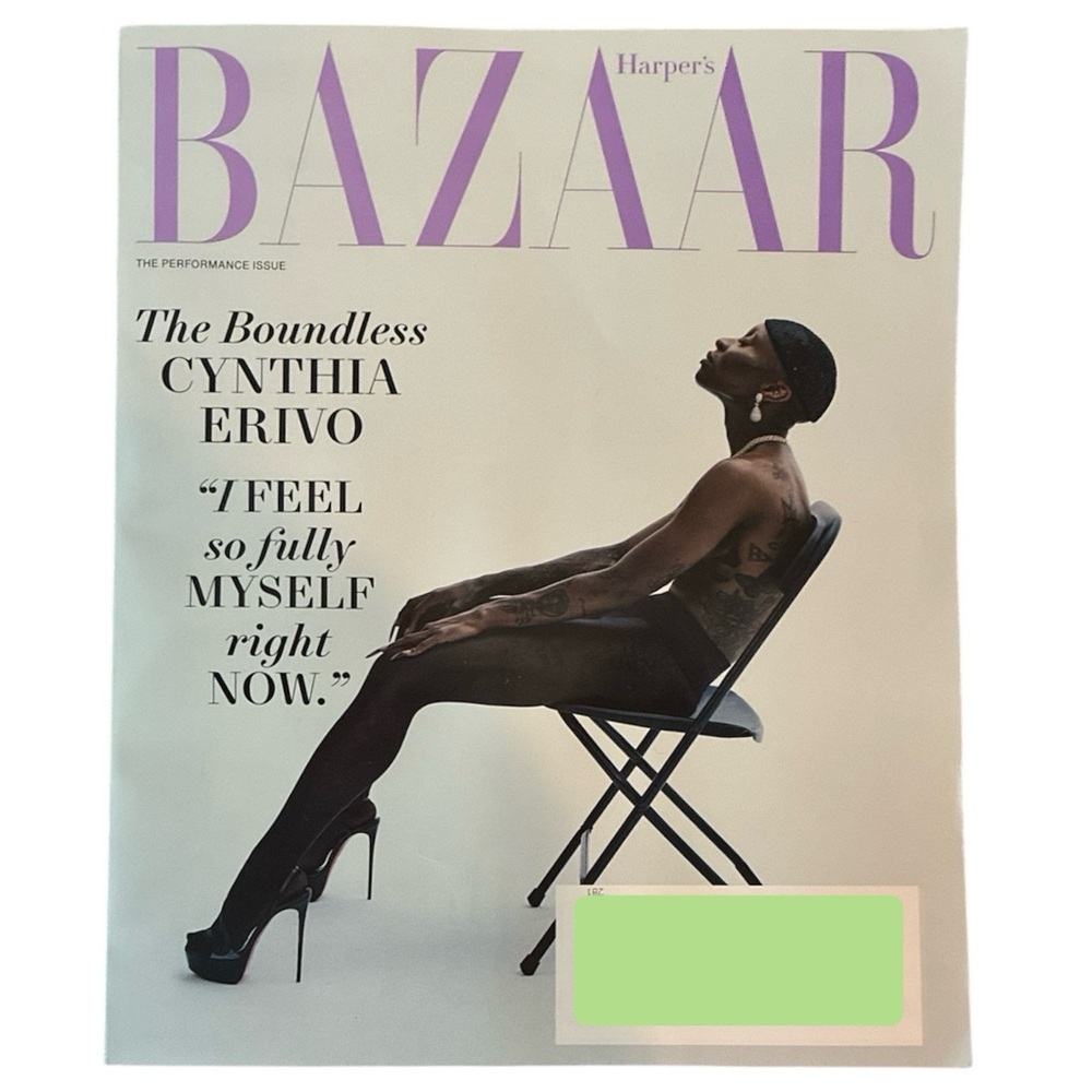 Harpers Bazaar Magazine November 2025 Cynthia Erivo Boundless